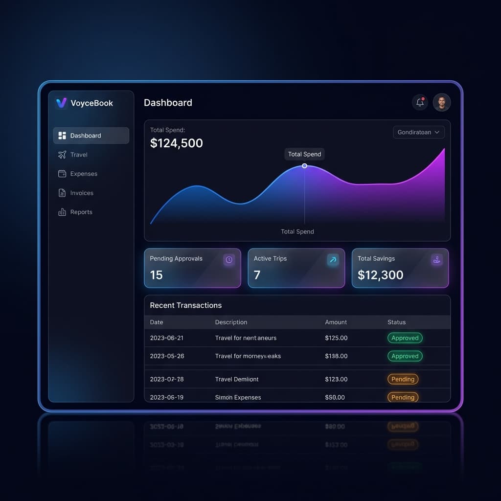 VoyceBook Analytics Dashboard